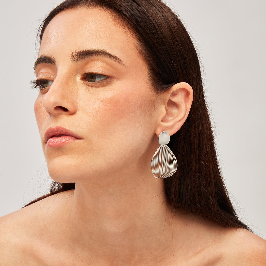 Breil orecchini B Whisper acciaio TJ3701