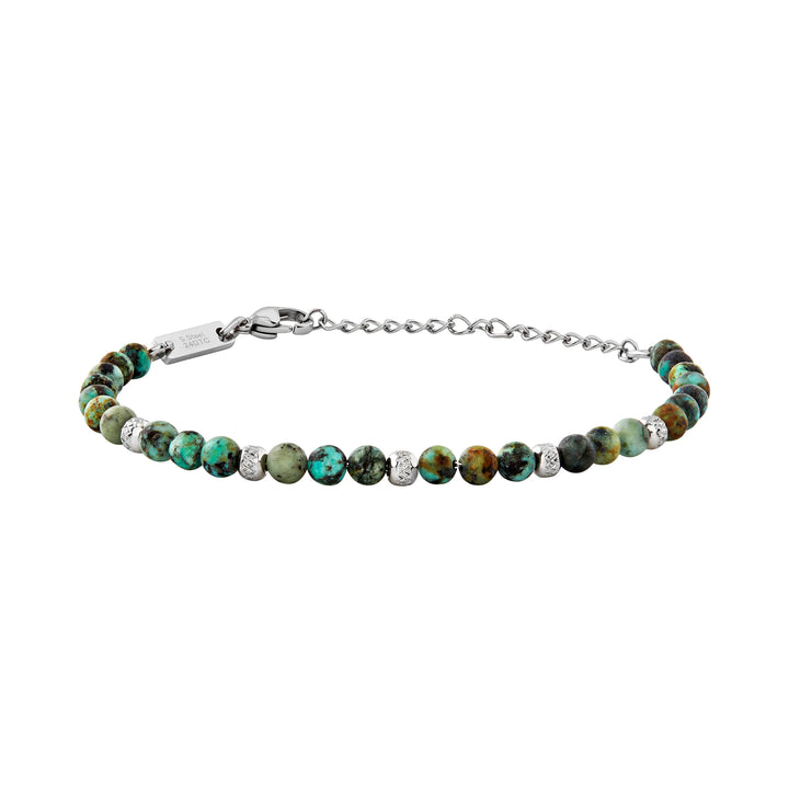 Breil bracciale Wild acciaio turchese TJ3822