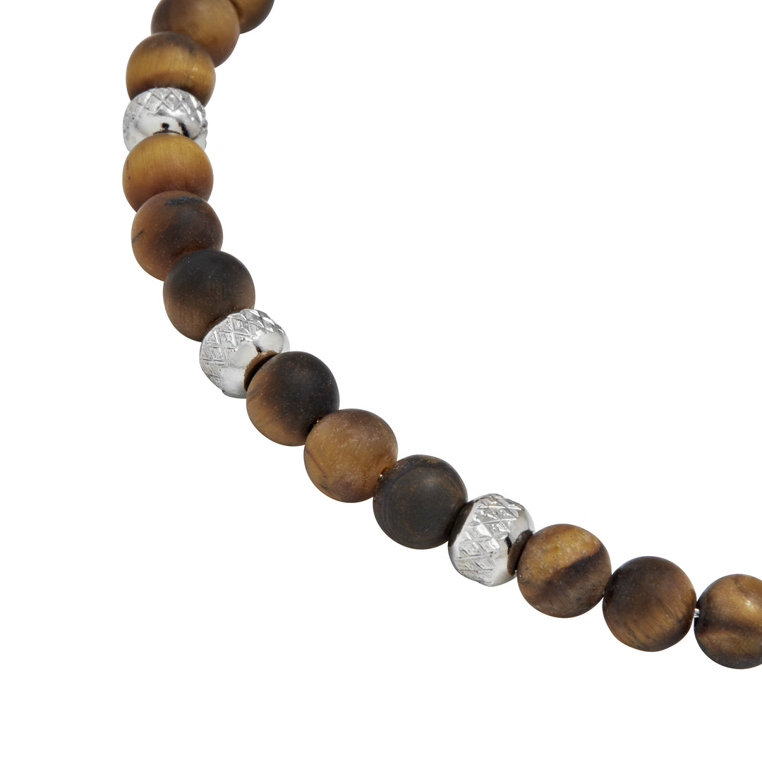 Breil bracciale Wild acciaio occhio di tigre TJ3823