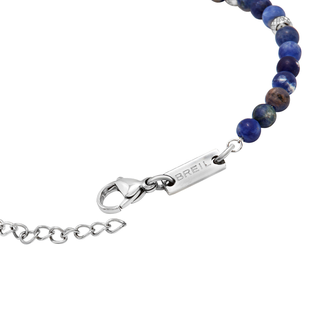 Breil bracciale Wild acciaio sodalite TJ3824
