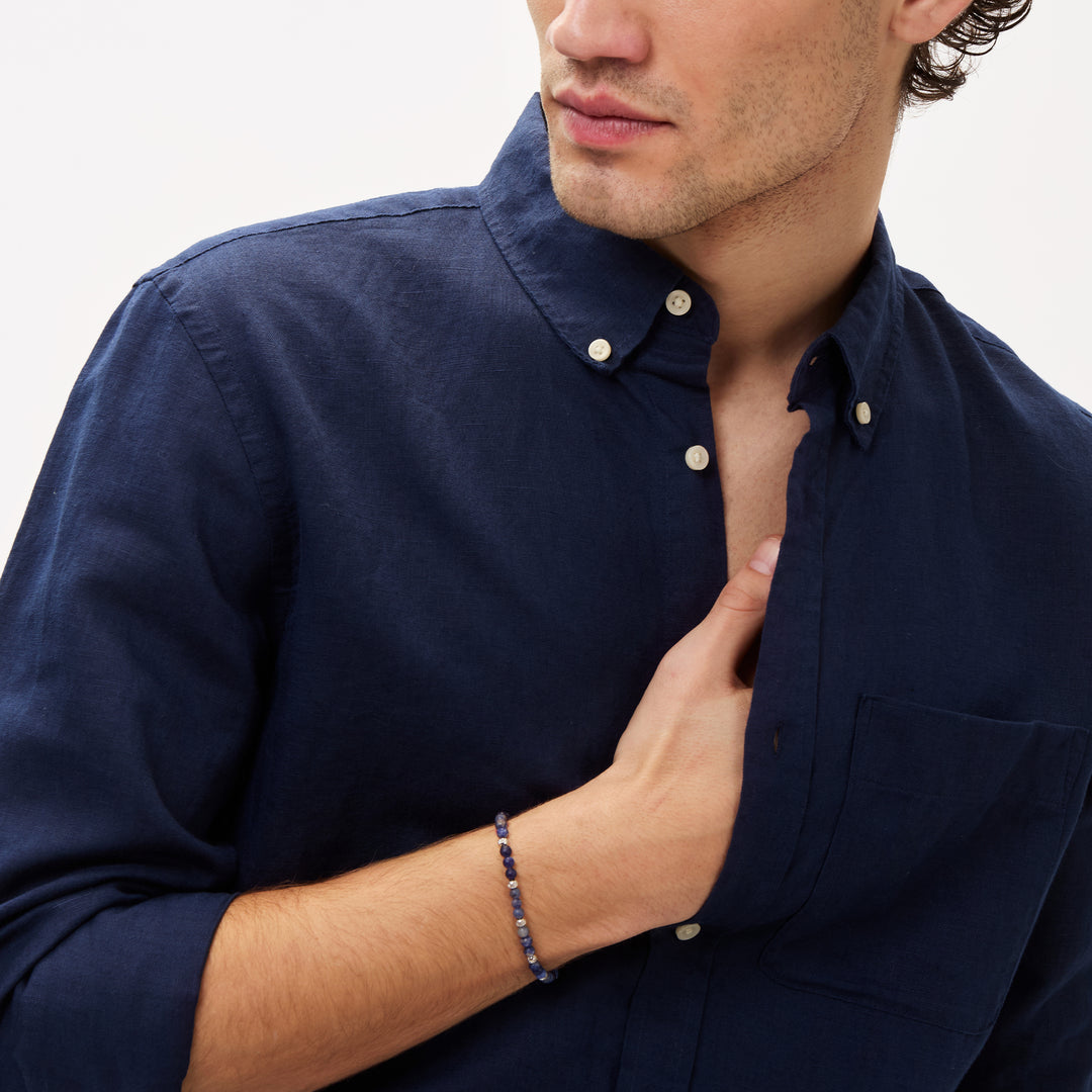 Breil bracciale Wild acciaio sodalite TJ3824