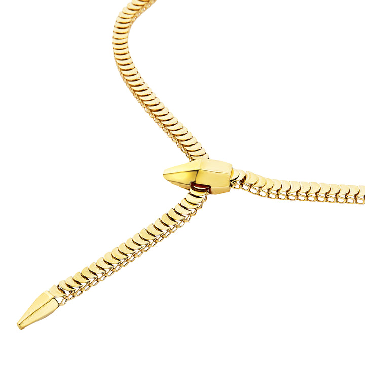 Breil collana Hypnotic acciaio finitura PVD oro giallo TJ3836