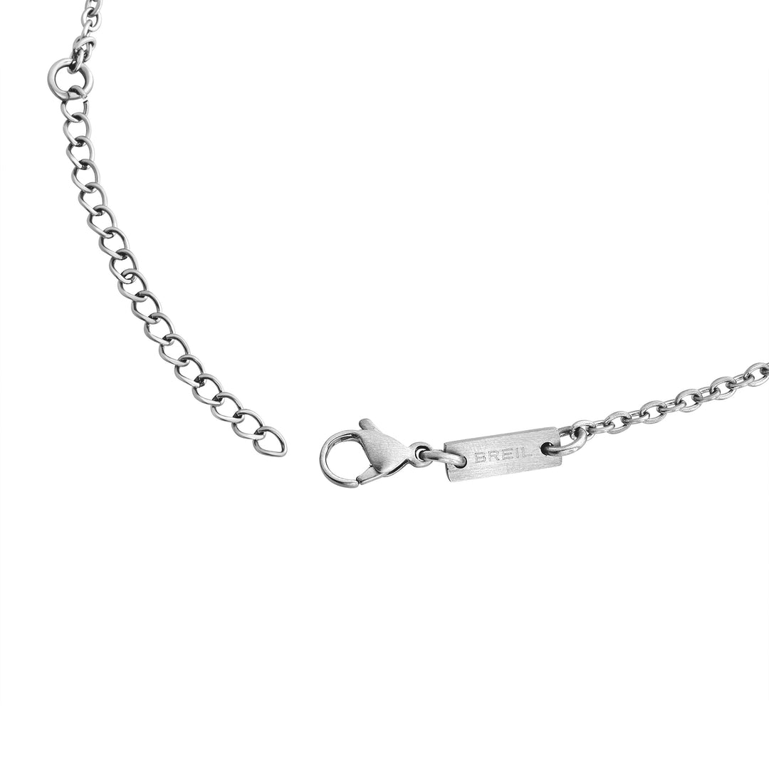 Breil collana 9K Loop acciaio oro rosa 9kt TJ3960