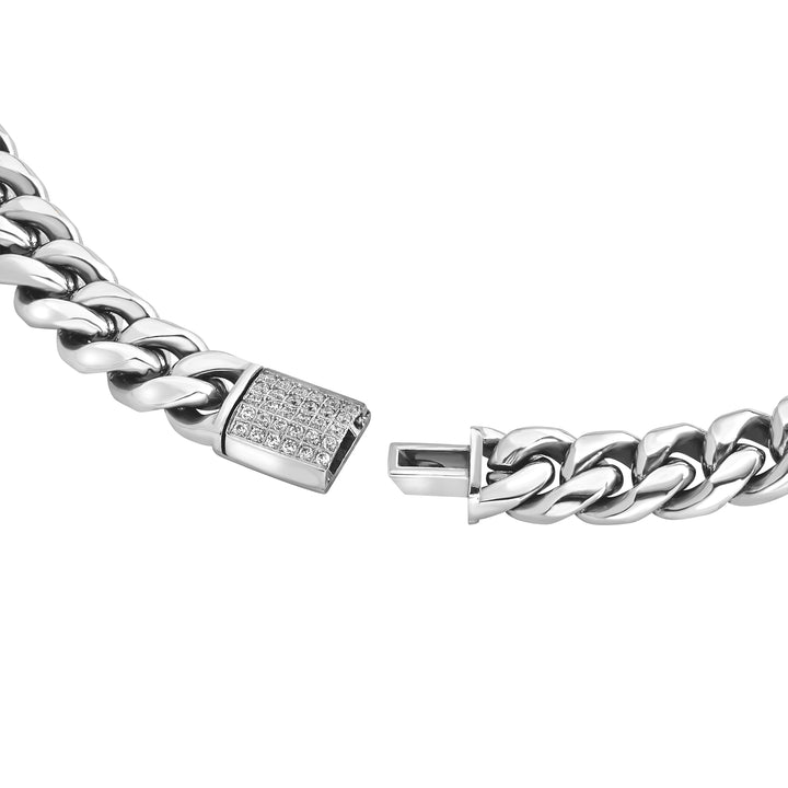 Breil bracciale Steel &amp; Spark acciaio TJ3977