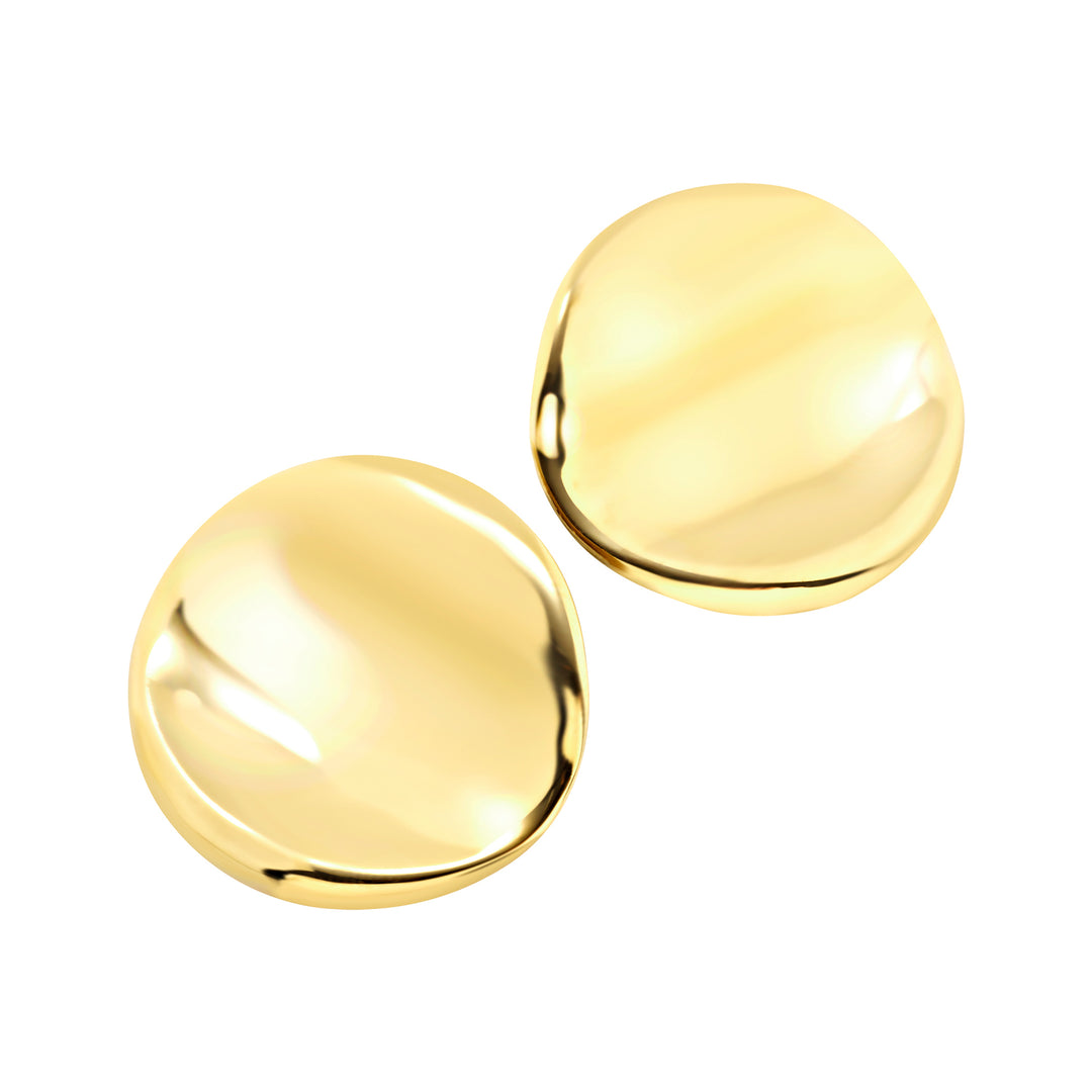 Breil orecchini Globe acciaio finitura PVD oro TJ4063