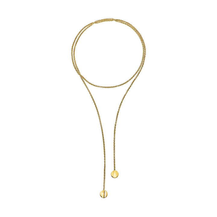 Breil collane Globe acciaio finitura PVD gold TJ4065