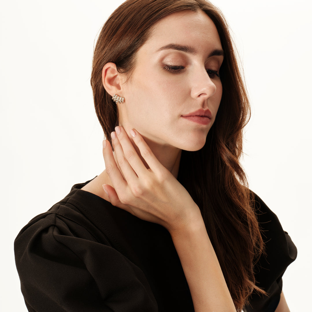 Breil orecchini Globe acciaio TJ4072