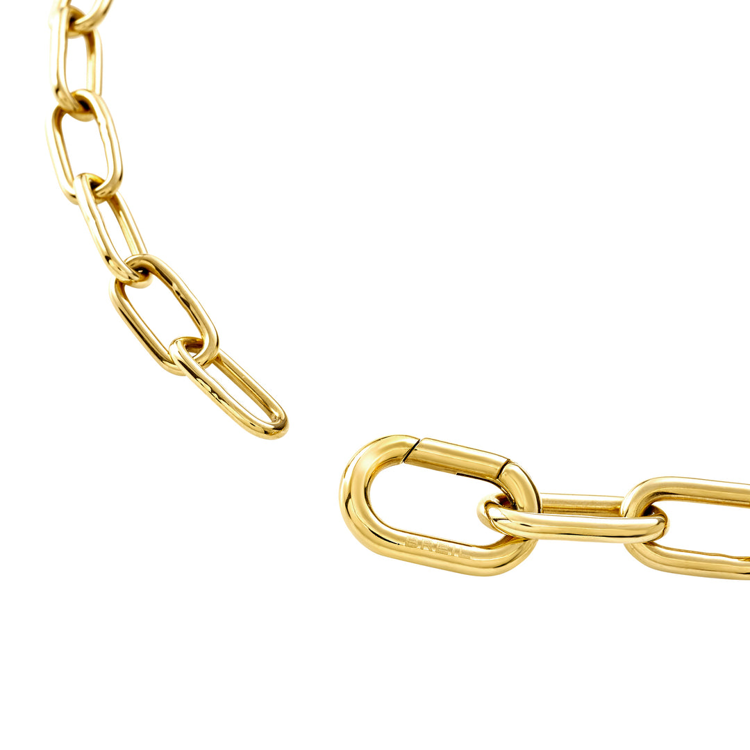 Breil collana Love Ties acciaio finitura IP gold TJ4074