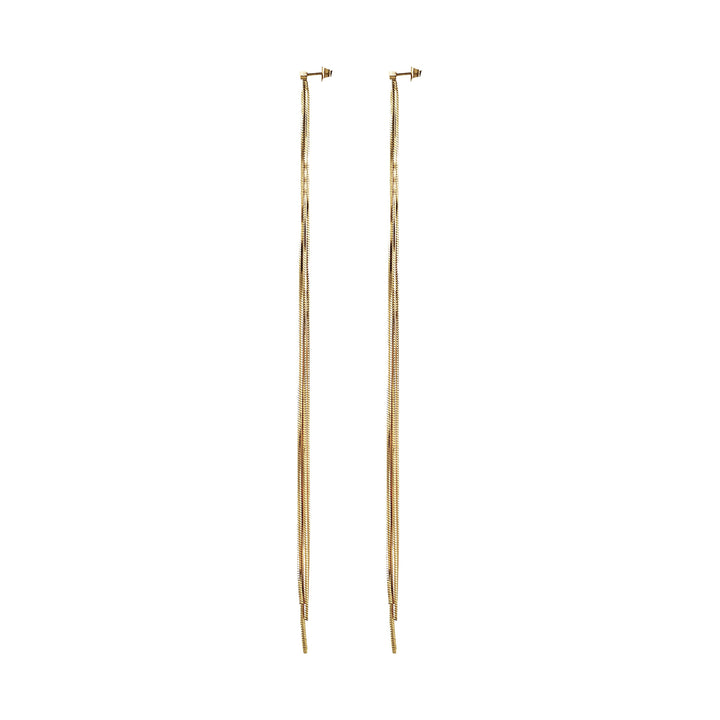 Breil orecchini Falling Star acciaio finitura PVD oro 14K TJ4078