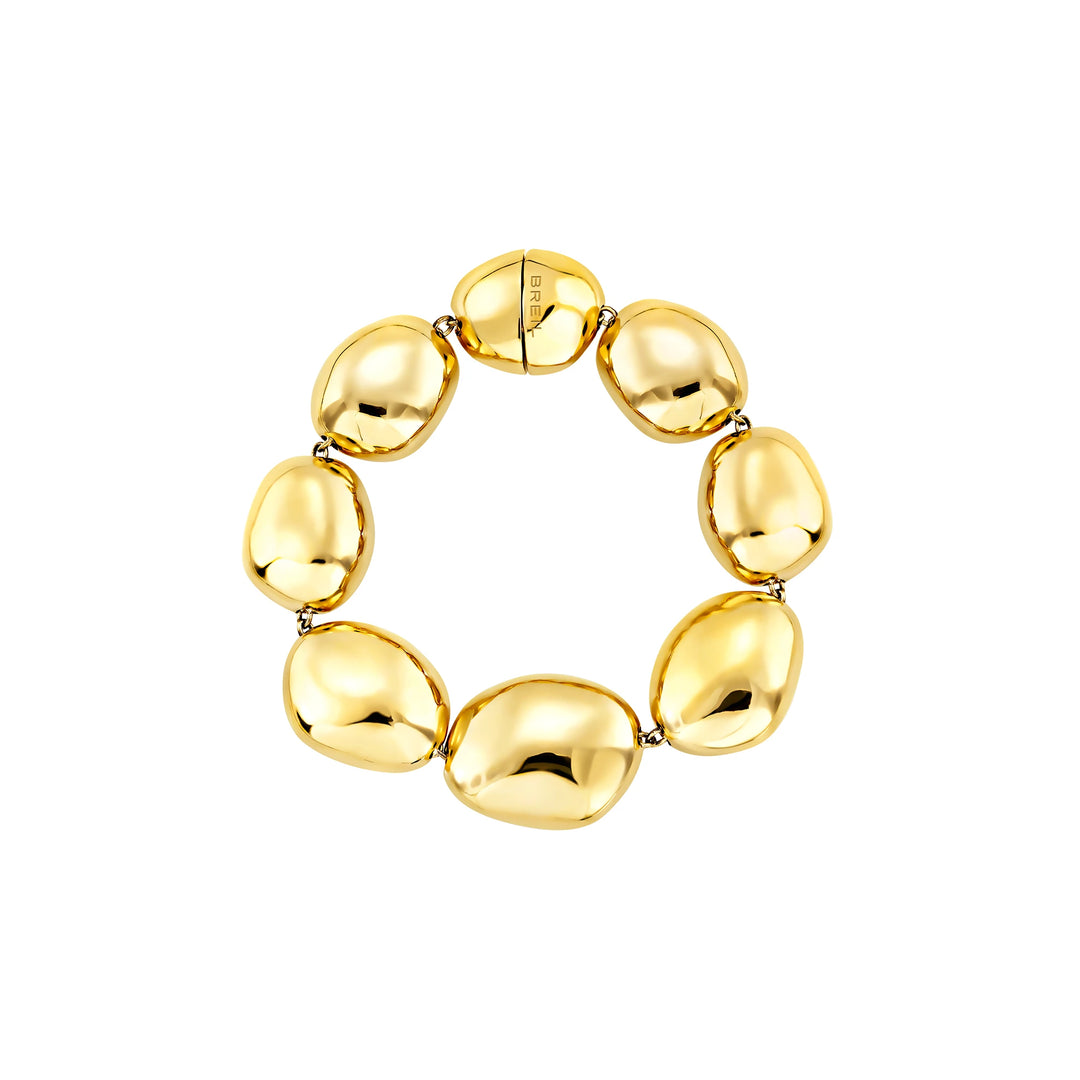 Breil Petra steel bracelet 14K gold PVD finish TJ4230