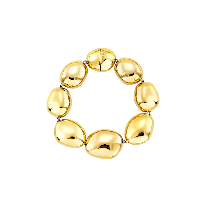 Breil Petra steel bracelet 14K gold PVD finish TJ4230
