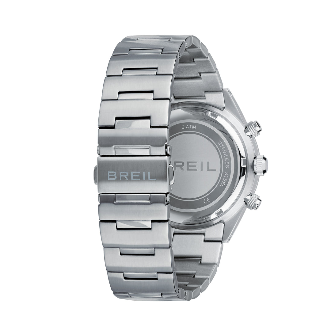 Breil orologio B 12 Chorono 42mm marrone quarzo acciaio TW2072