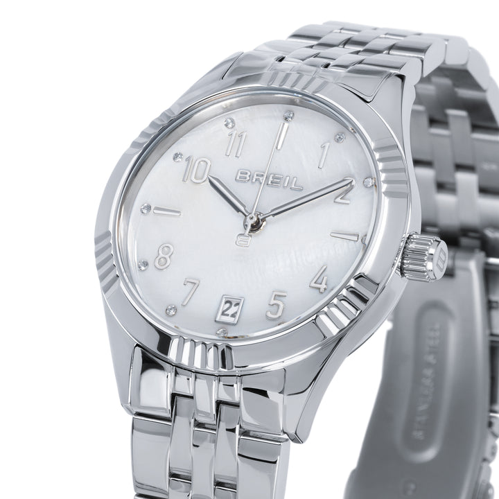 Breil orologio Stand Out 32mm madreperla quarzo acciaio TW2098