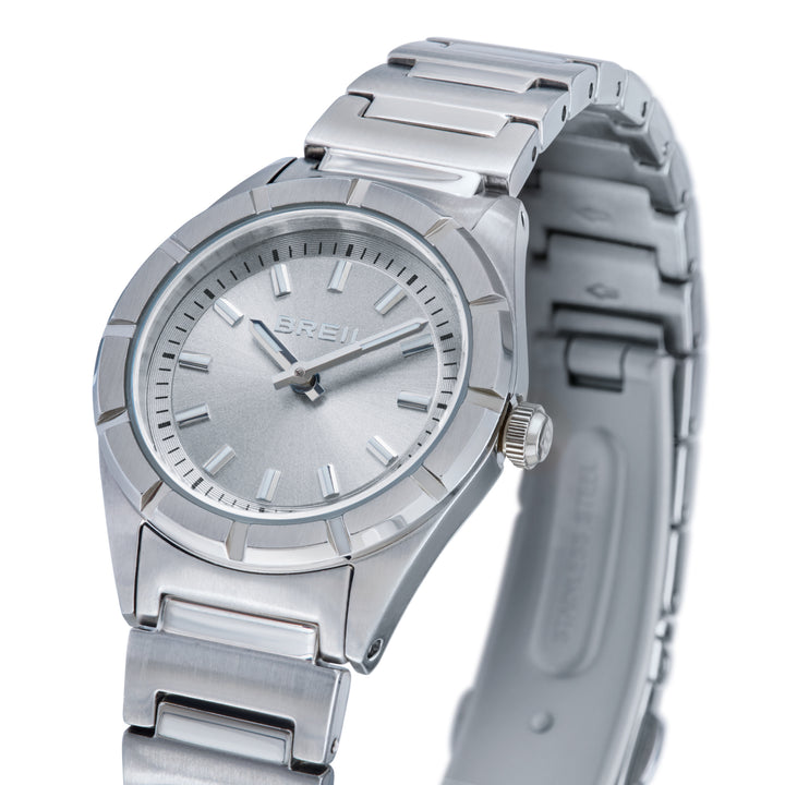 Breil orologio B 12 H 26,5mm argento quarzo acciaio TW2187