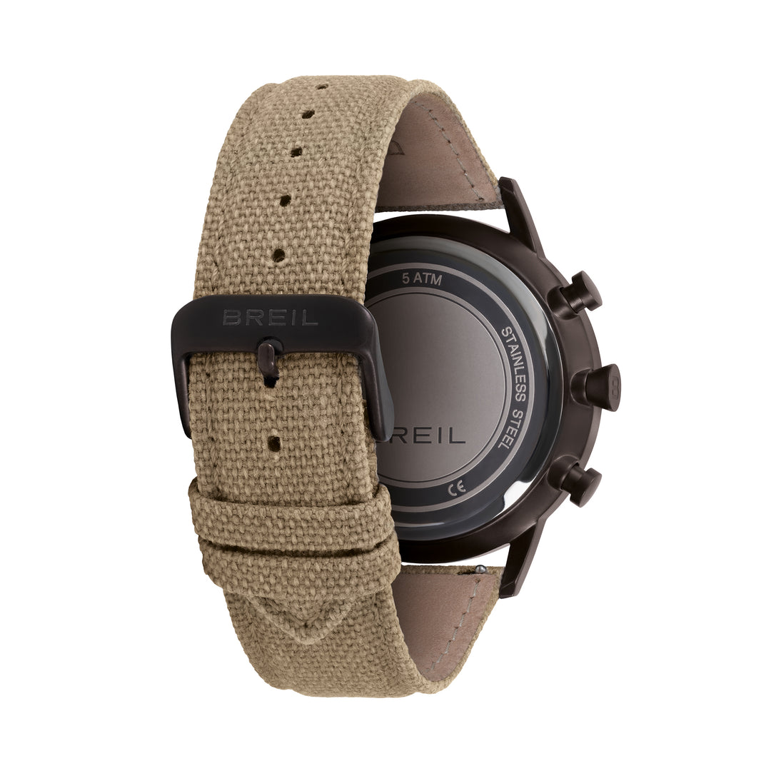 Breil orologio Six.3.Nine Chrono 44 marrone quarzo acciaio IP chocolate TW2193