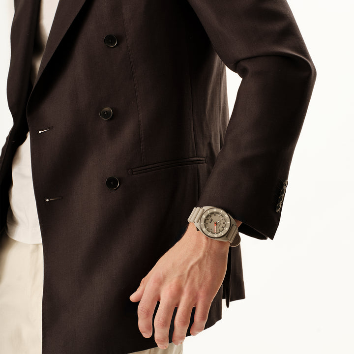 Breil orologio Manta E.C.O. Blend 42mm grigio quarzo ceramica TW2196
