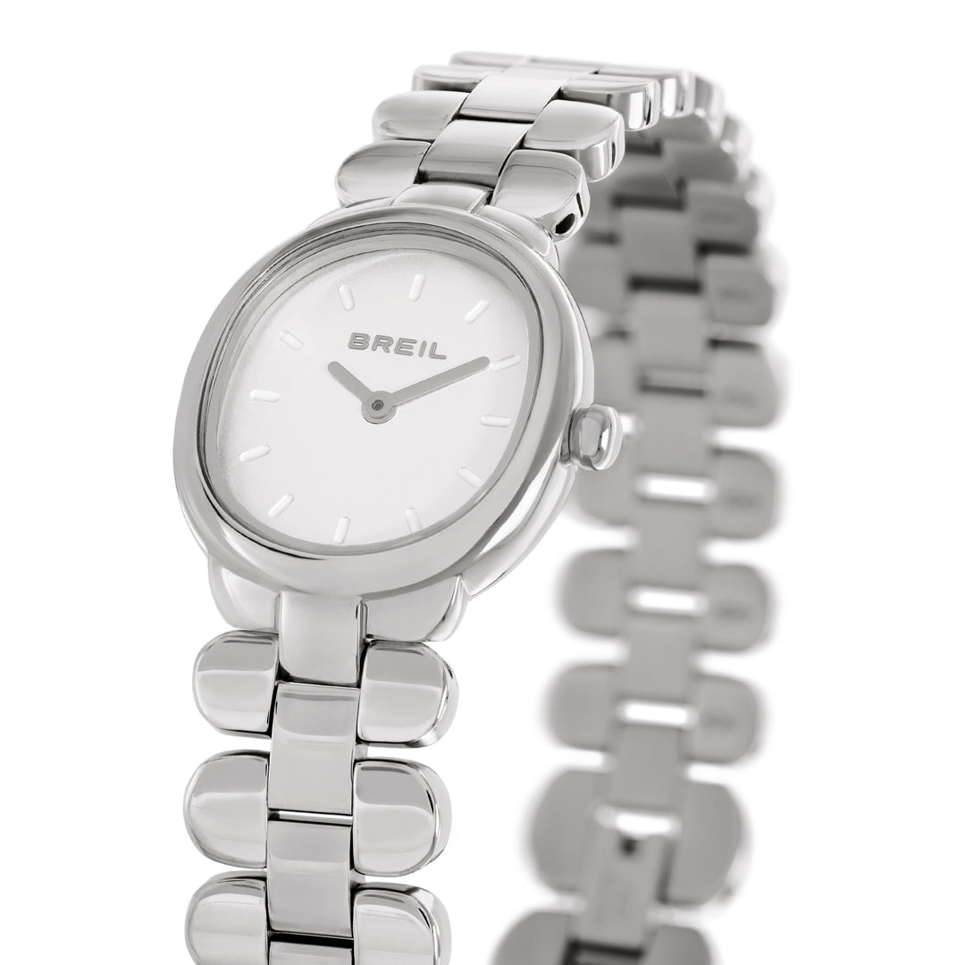 Breil orologio Tulle 22x24mm bianco quarzo acciaio TW2197