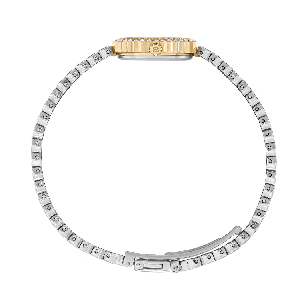 Breil orologio Primp 24mm bianco quarzo acciaio finiture PVD oro 14k TW2200