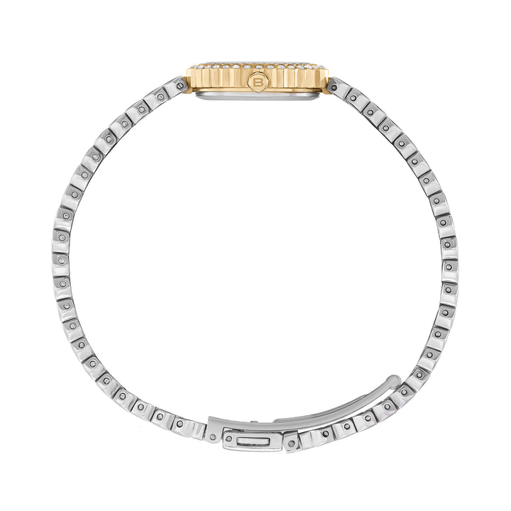 Breil orologio Primp 24mm bianco quarzo acciaio finiture PVD oro 14k TW2200