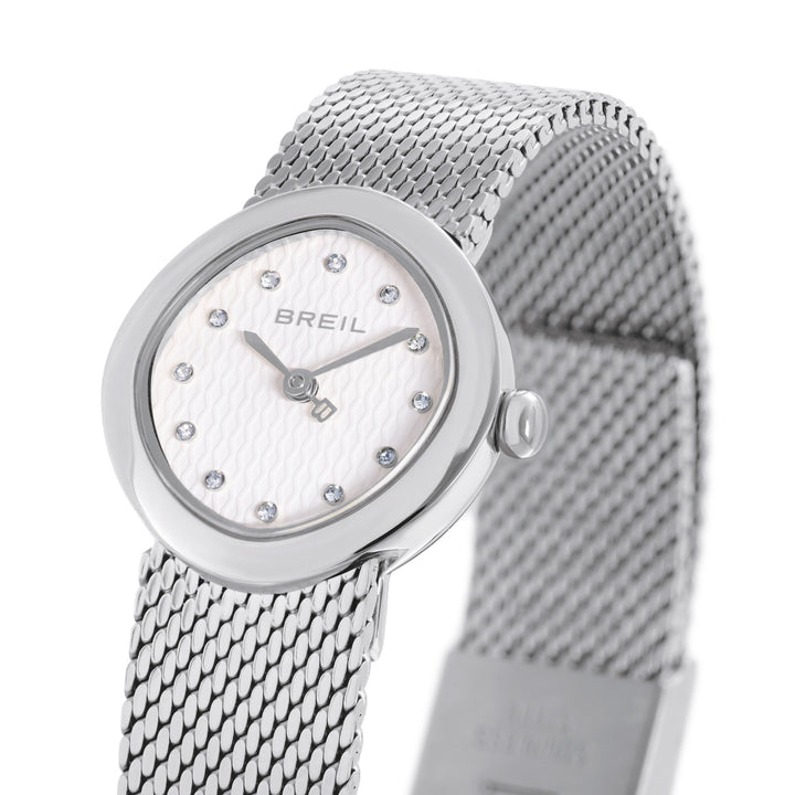 Breil orologio Primp 25mm bianco quarzo acciaio TW2201