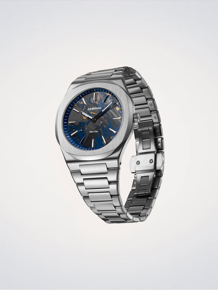 D1 Milano Carbon Reef Orologio Ultra Thin 39 mm D1-UHBJ04