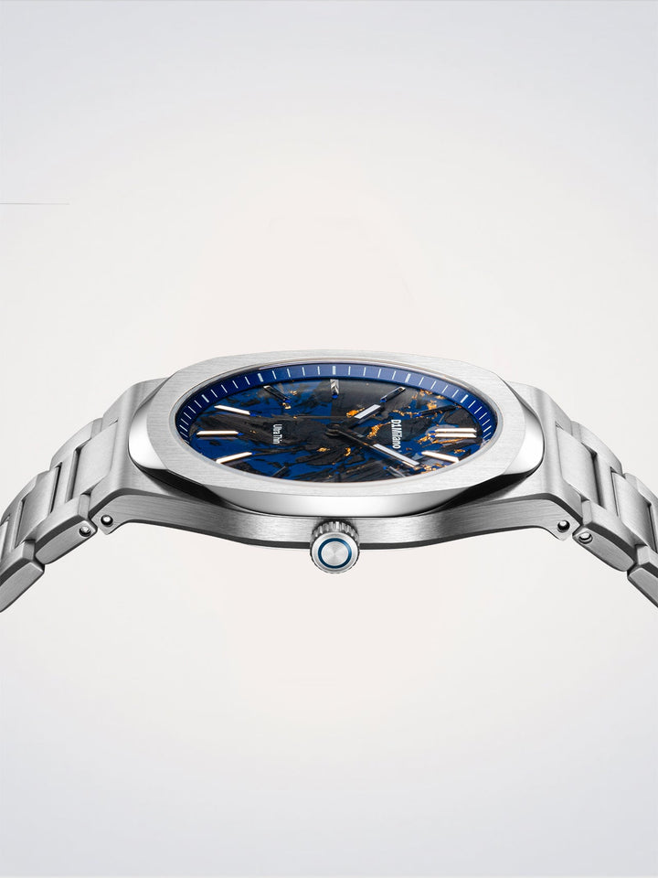 D1 Milano Carbon Reef Orologio Ultra Thin 39 mm D1-UHBJ04