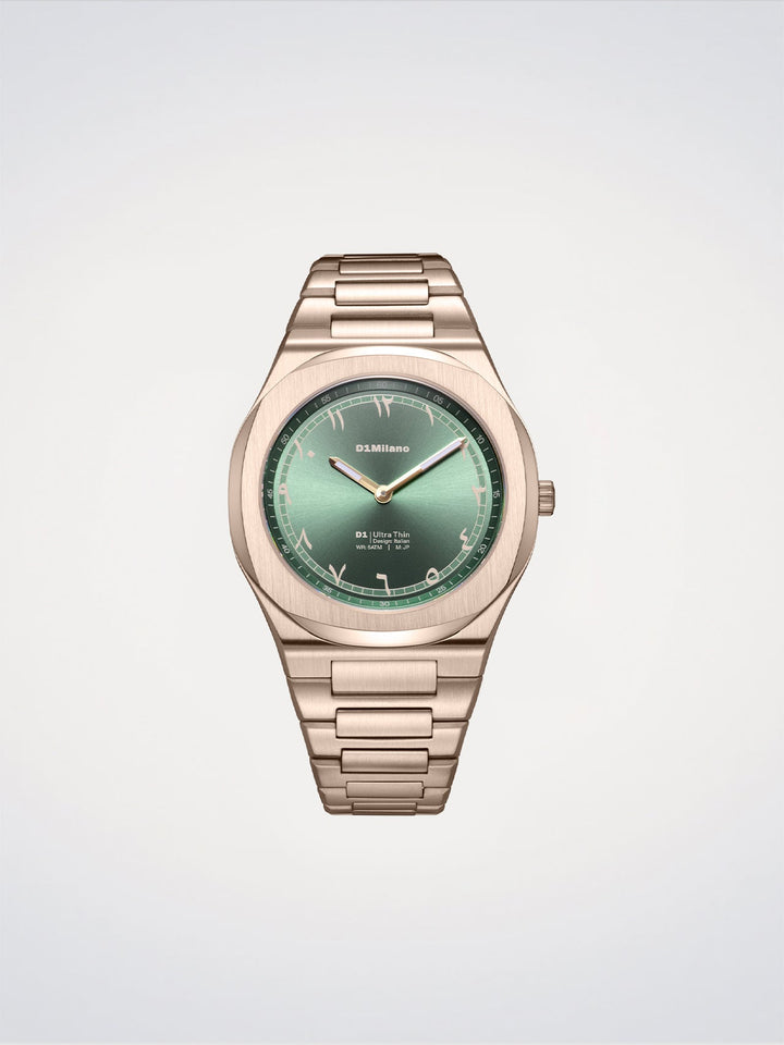 D1 Milano Jade Mirage [Pre-Order] Orologio Ultra Thin 39 mm D1-UHBJ09