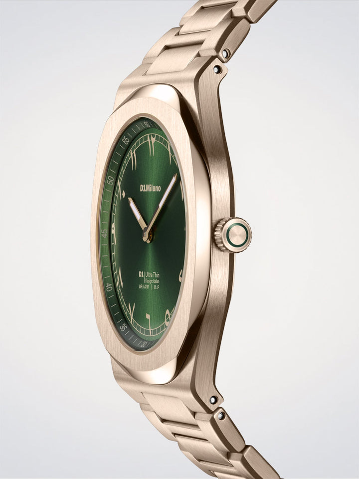 D1 Milano Jade Mirage [Pre-Order] Orologio Ultra Thin 39 mm D1-UHBJ09