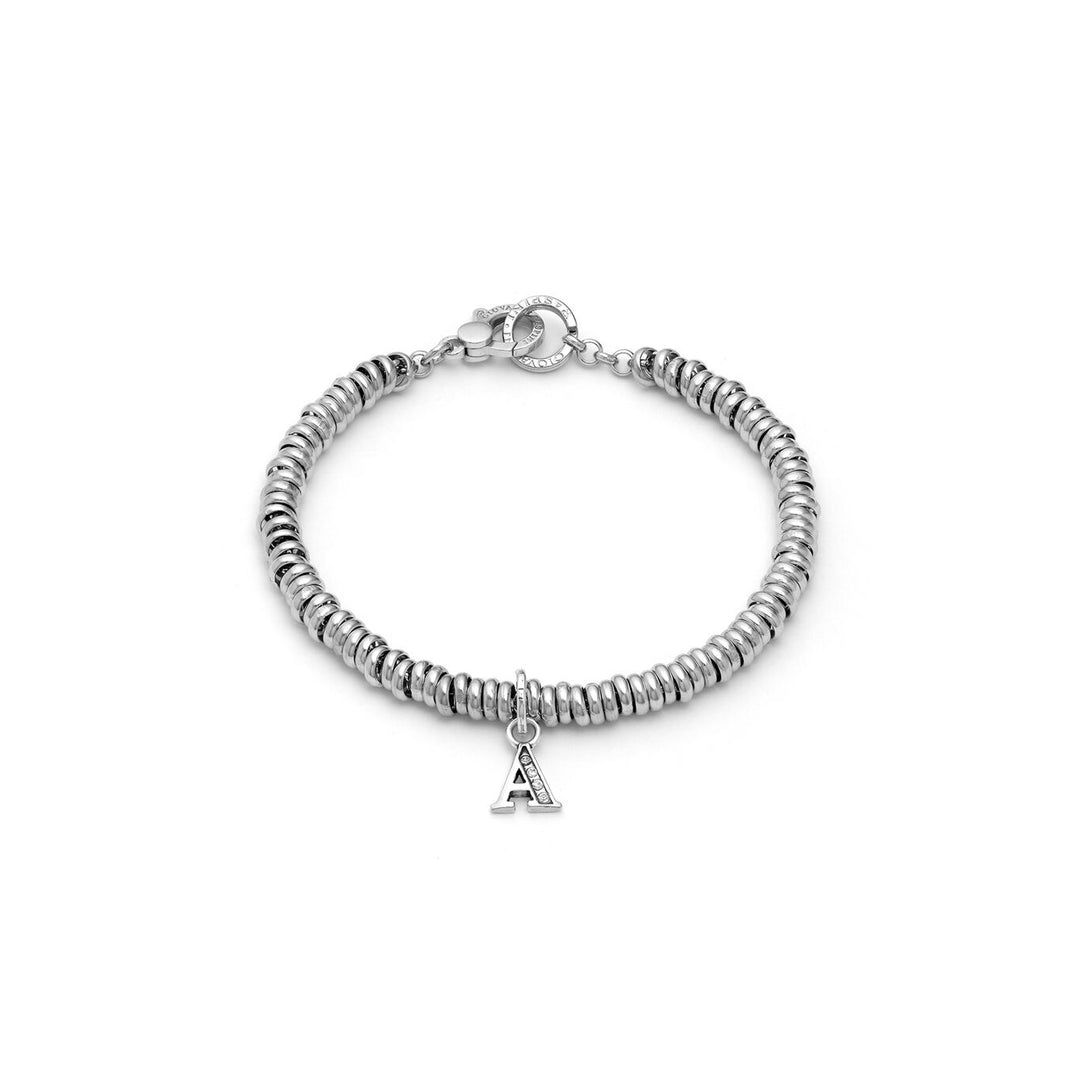 Giovanni Raspini bracciale lettera a crystal Bracciale in Argento 925 e zirconi X01468