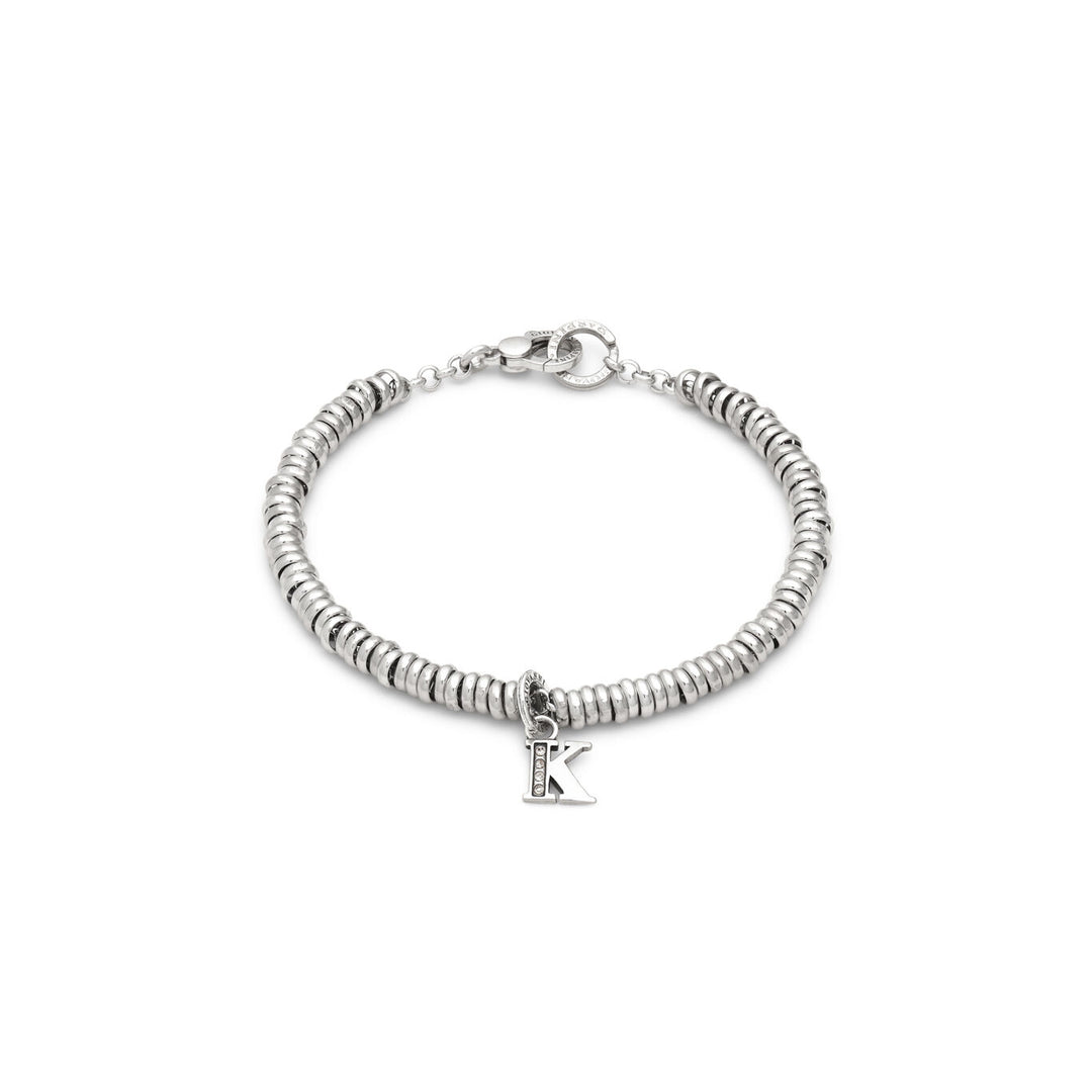 Giovanni Raspini bracciale lettera k crystal Bracciale in Argento 925 e zirconi X01458