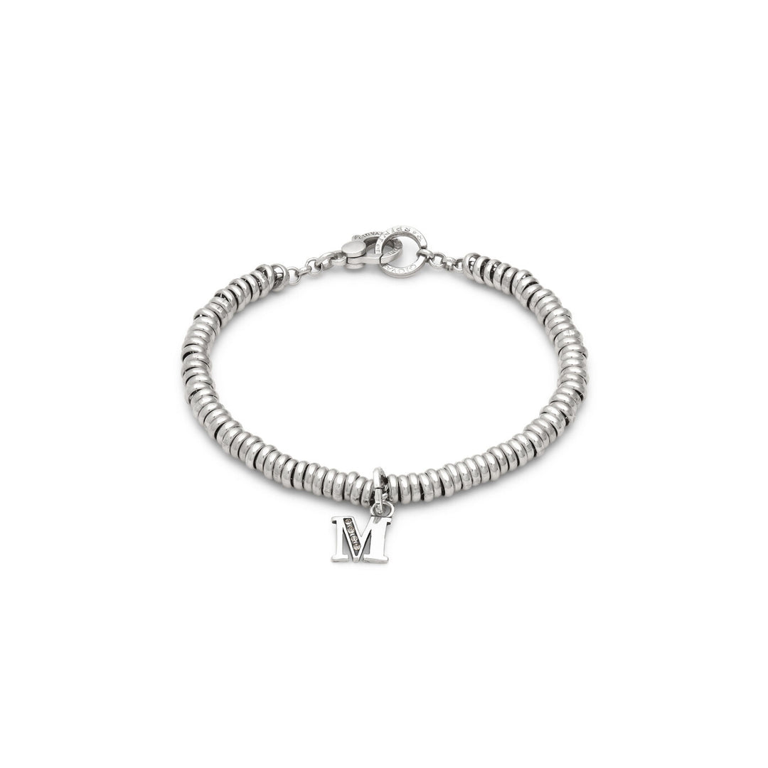 Giovanni Raspini bracciale lettera m crystal Bracciale in Argento 925 e zirconi X01456