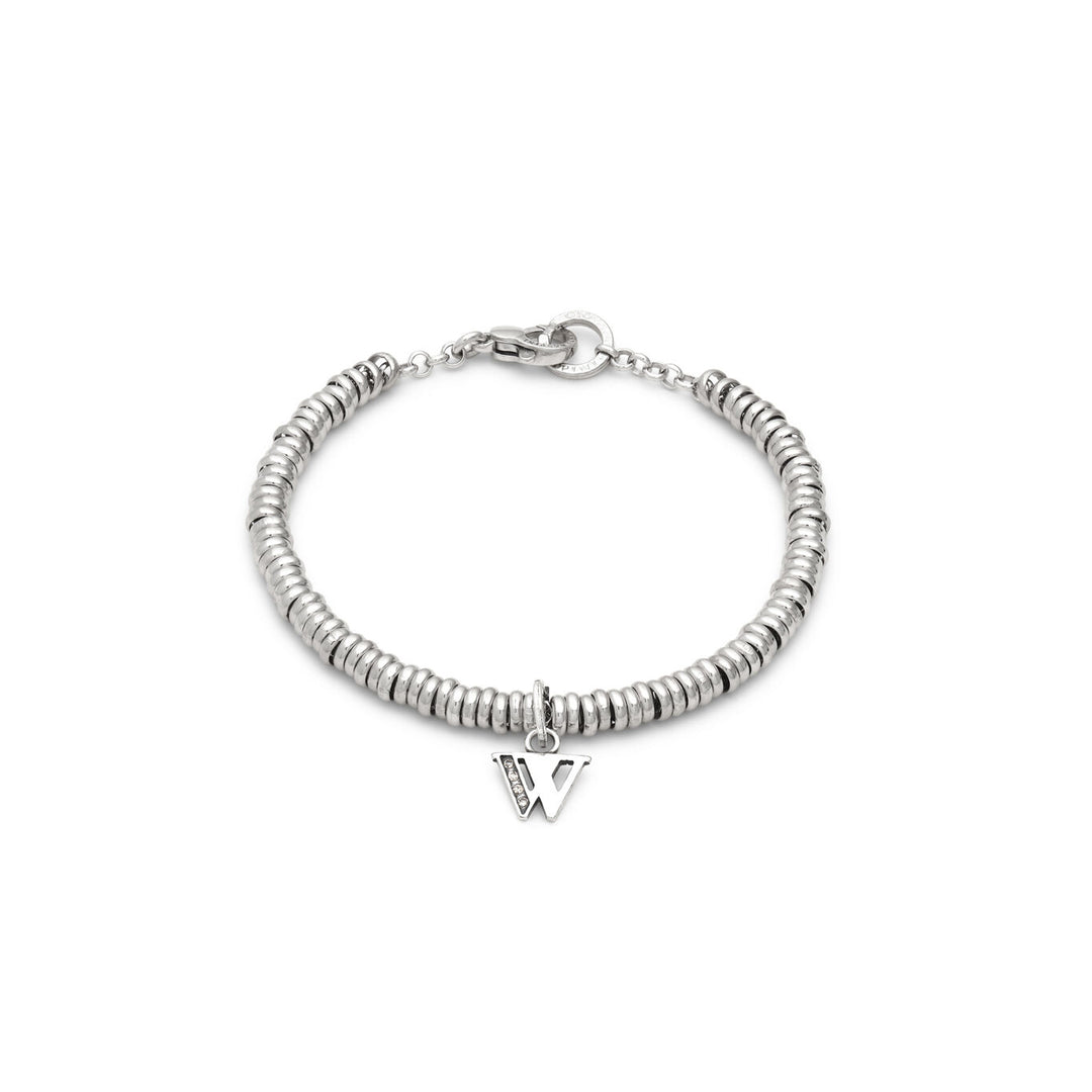 Giovanni Raspini bracciale lettera w crystal Bracciale in Argento 925 e zirconi X01446