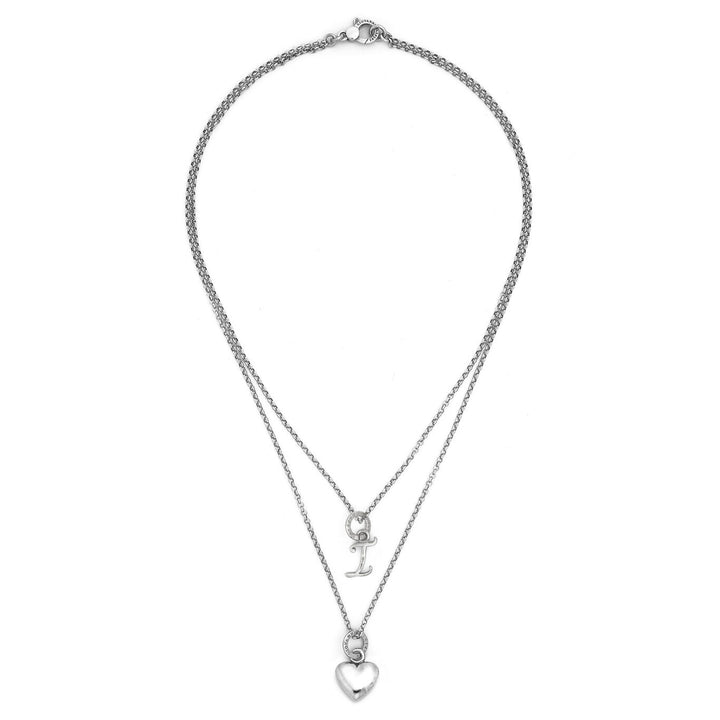 Giovanni Raspini collana cuore e lettera i Collana in Argento 925 X01562