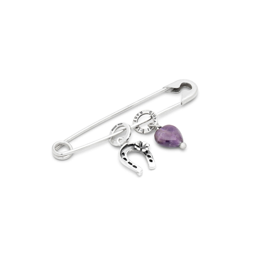 Giovanni Raspini Spilla Sogno di Ametista argento X01701