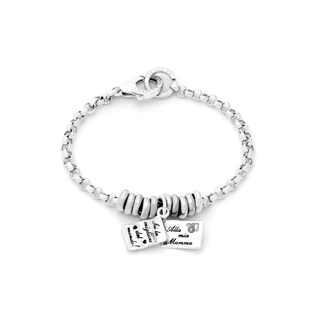Giovanni Raspini Bracciale Lettera Mamma argento X01739