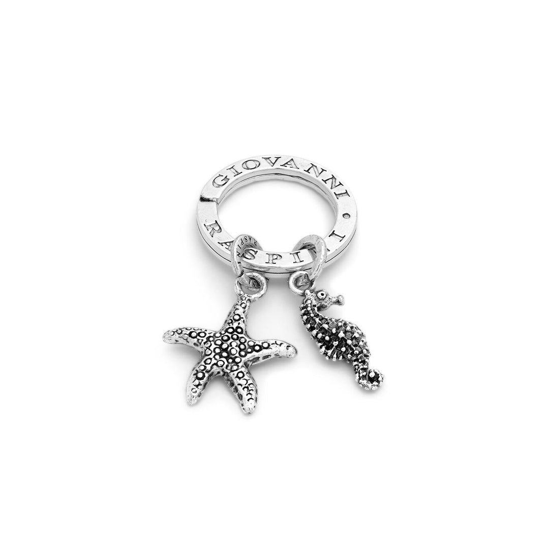 Giovanni Raspini Portachiavi I love the sea argento X01824