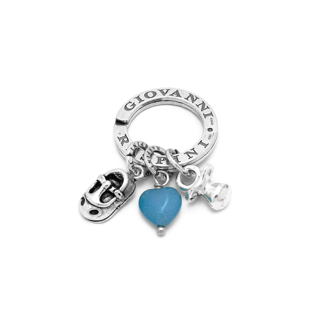 Giovanni Raspini Portachiavi Primi Passi Bambino argento X01942