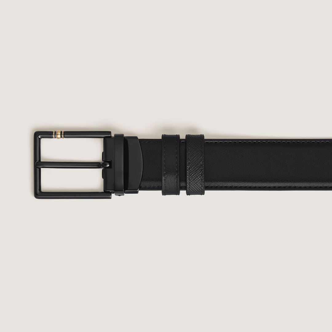 Montblanc cintura reversibile Pelle Meisterstuck Sartorial 30 mm nero 222209