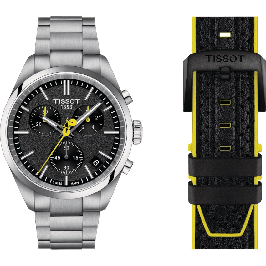 Tissot orologio PR 100 Tour De France Special Edition 40mm nero quarzo automatico T150.417.11.051.00