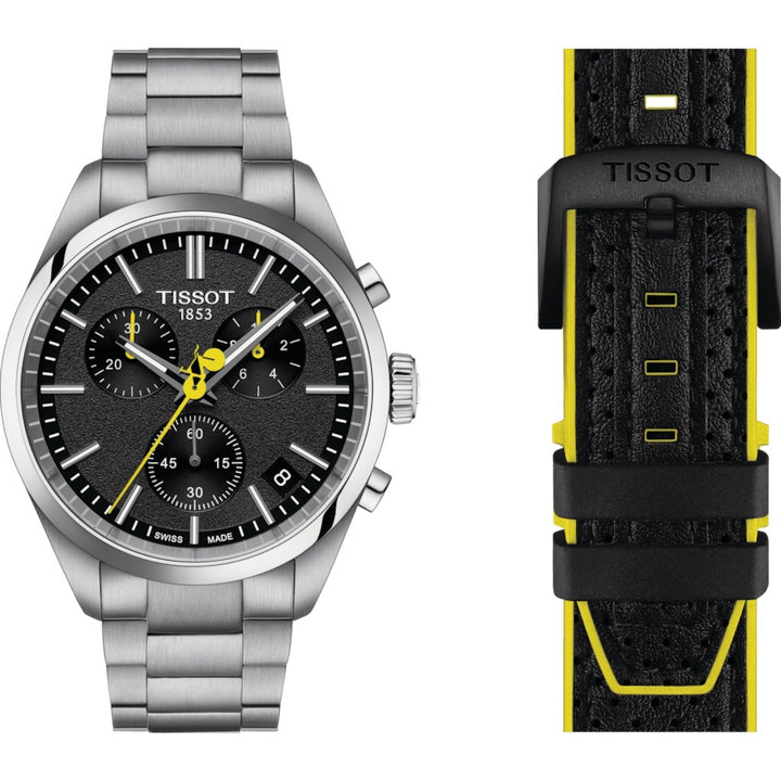 Tissot orologio PR 100 Tour De France Special Edition 40mm nero quarzo automatico T150.417.11.051.00