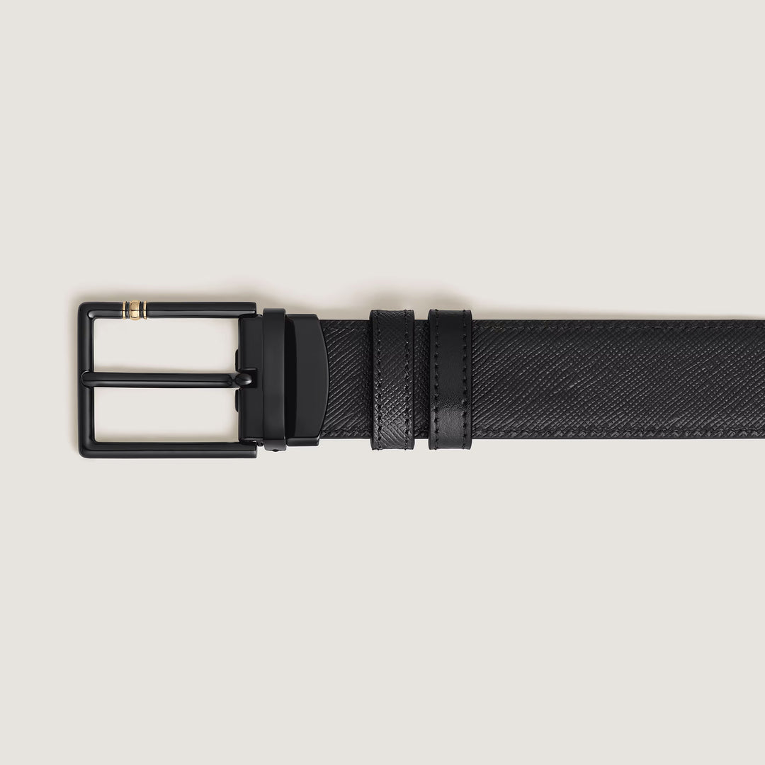 Montblanc cintura reversibile Pelle Meisterstuck Sartorial 30 mm nero 222209