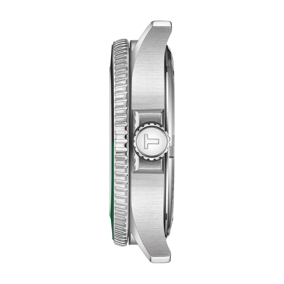Tissot orologio Seastar 1000 GMT 40mm nero quarzo acciaio T120.852.11.051.00