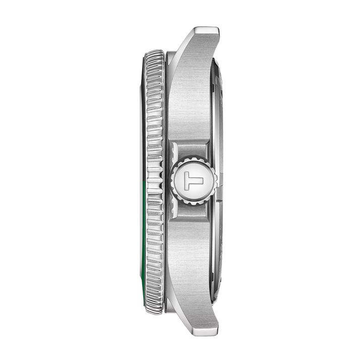 Tissot orologio Seastar 1000 GMT 40mm nero quarzo acciaio T120.852.11.051.00