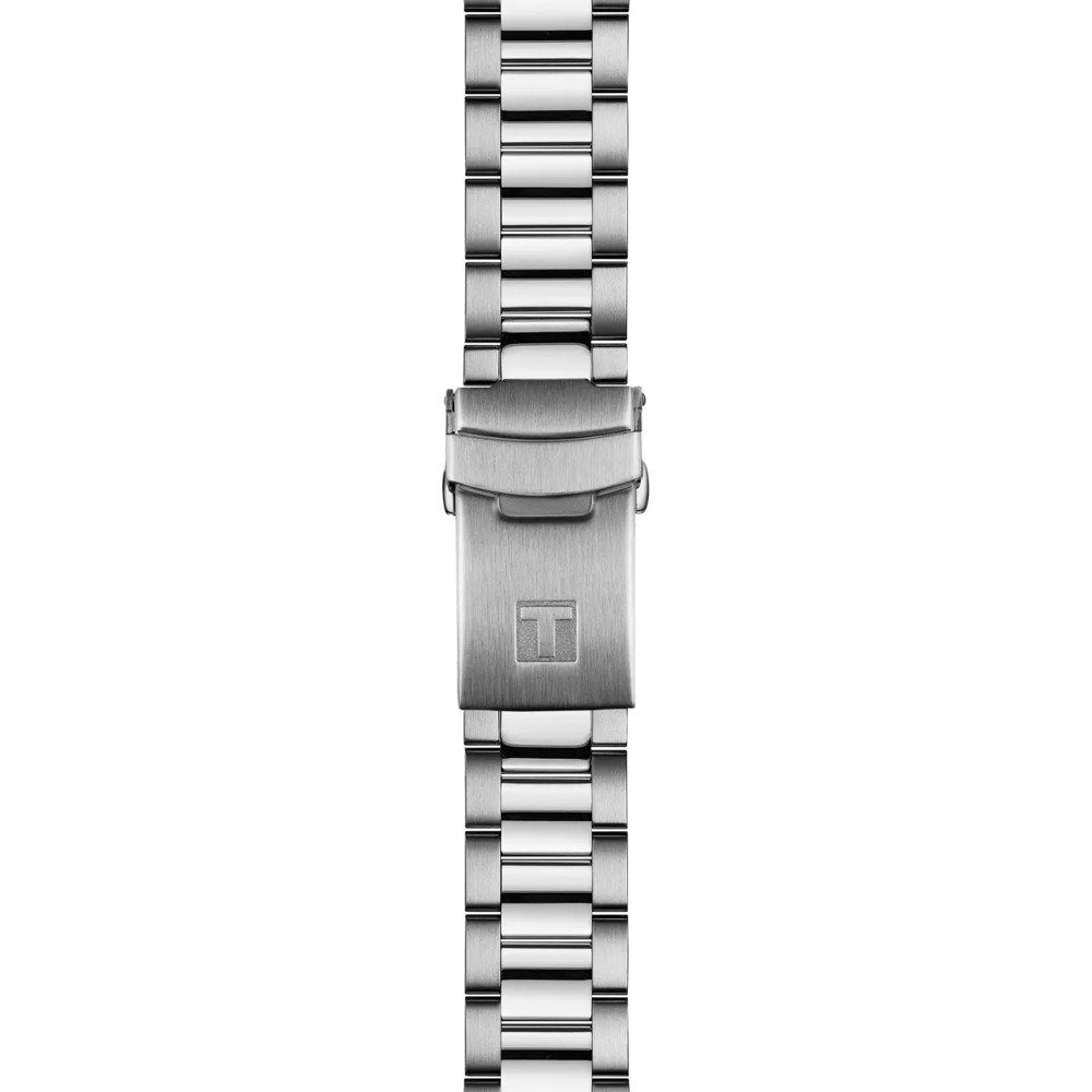 Tissot orologio Seastar 1000 GMT 40mm nero quarzo acciaio T120.852.11.051.00