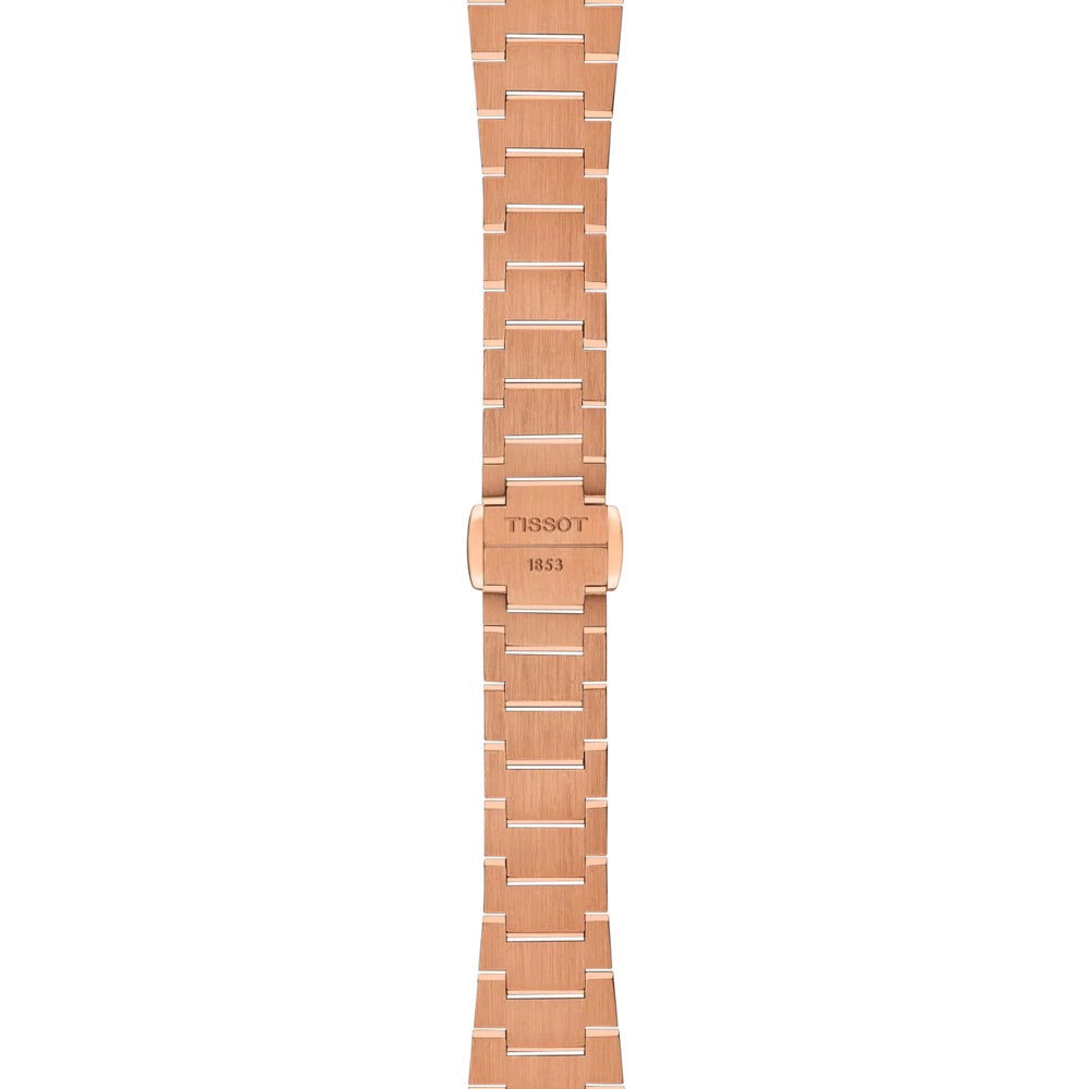 Tissot orologio PRX 25mm oro rosa diamanti quarzo acciaio finitura PVD oro rosa T137.010.33.506.00