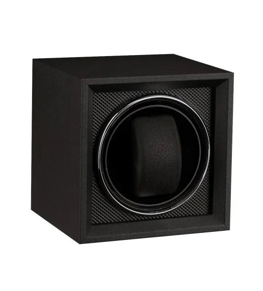 Capodagli scatola con rotore per 1 orologio nero XB1