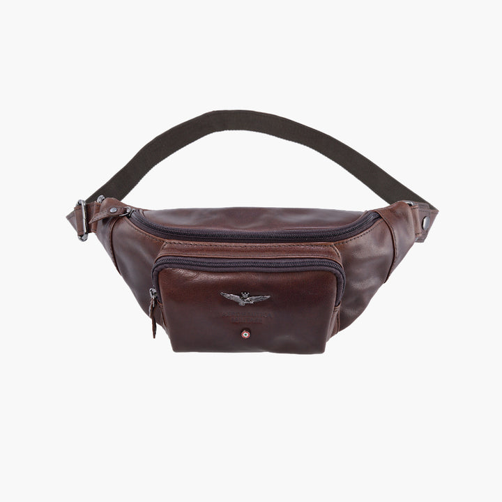 Aeronautica Militare Marsupio in pelle linea Vintage AM351-MO