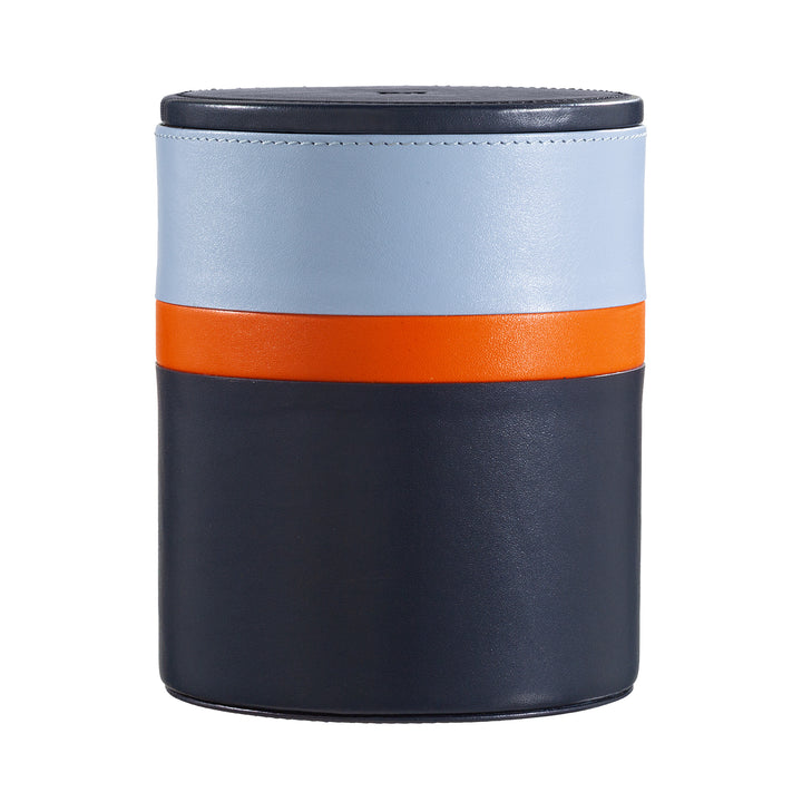 DUDU Barattolo con Coperchio di Design da Casa da Scrivania Ufficio 11x14cm, Portaoggetti Multicolore Svuotatasche Versatile