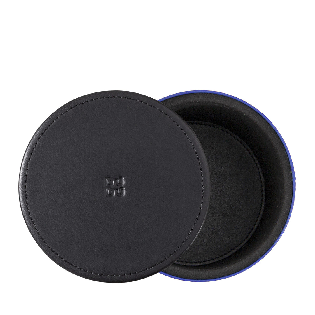 DUDU Barattolo con Coperchio di Design da Casa da Scrivania Ufficio 11x14cm, Portaoggetti Multicolore Svuotatasche Versatile