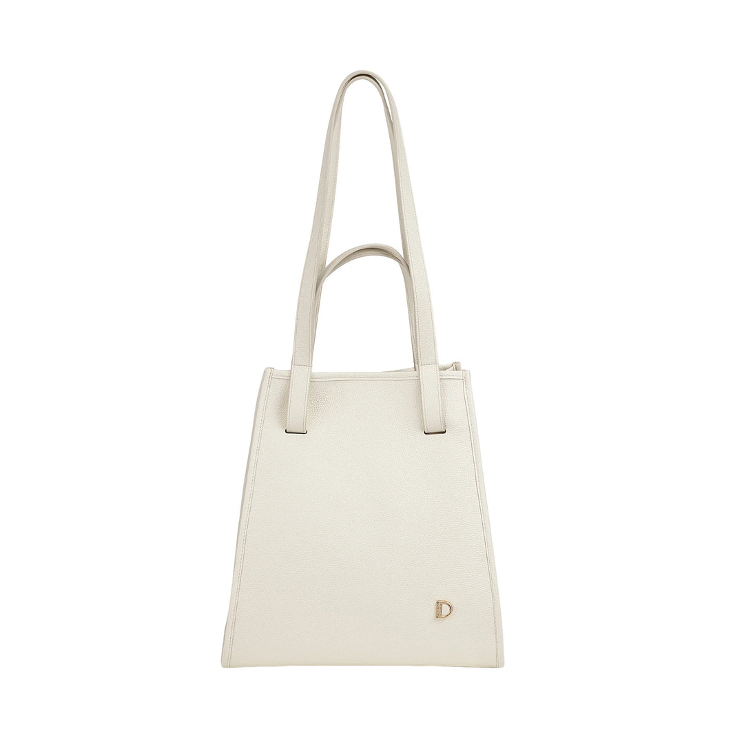 DUDU Borsa Donna a Spalla in Vera Pelle Made in Italy, Shopper Tote Bag Elegante, Doppio Manico, Pelle Pieno Fiore o Scamosciata - Borsa a Mano Capiente per Lavoro e Tempo Libero